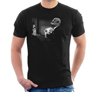 The Invisible Man Using Powers Men's T-Shirt