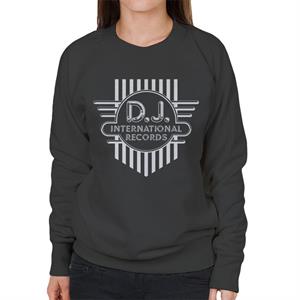 DJ International Records Cross Logo Women's Sweatshirt