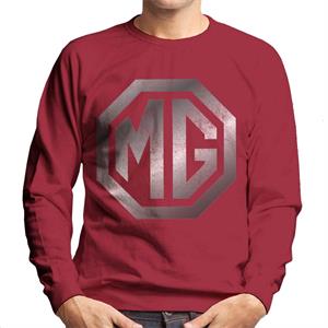 MG Chrome Logo British Motor Heritage Men's Sweatshirt