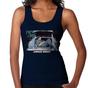 Animal House Daniel Simpson Sitting In Car Boot Women's Vest