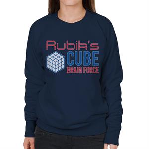 Rubik's Cube Brain Force Women's Sweatshirt