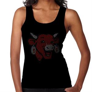 The Laughing Cow La Vache Qui Rit Outline Women's Vest