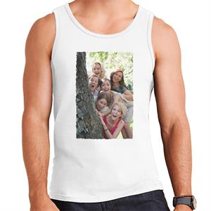 Bridesmaids Bridal Party Around Tree Men's Vest