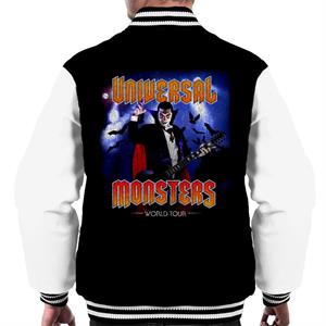 Universal Studios Monsters Dracula On Tour Men's Varsity Jacket