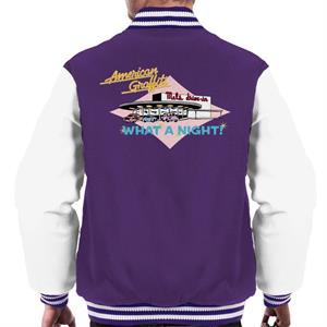 American Graffiti What A Night Men's Varsity Jacket