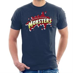 Universal Studios Monsters Blood Logo Men's T-Shirt