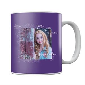 Holly Hobbie You Can Make The Impossible Possible White Text Mug