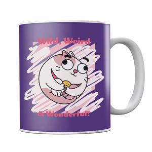 Boy Girl Dog Cat Mouse Cheese Cat Wild Weird Wonderful Mug