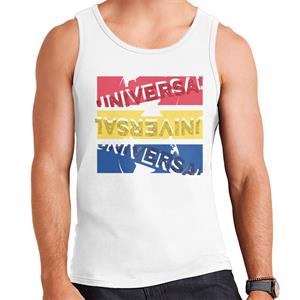 Universal Pictures Red Yellow Blue Logo Men's Vest