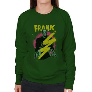 Frankenstein Frank Electric Shock Women's Sweatshirt