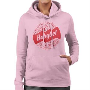 Baby Bel Detailed Droplets Women's Hooded Sweatshirt