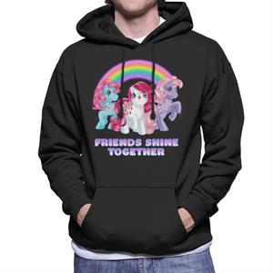 My Little Pony Friends Shine Together Men's Hooded Sweatshirt