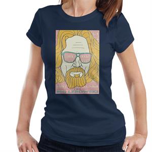 The Big Lebowski Retro Ink Lines Women's T-Shirt