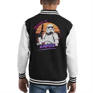 Original Stormtrooper Retro 80s Welcome To The Empire Kid's Varsity Jacket