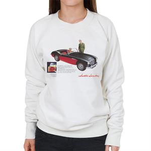 Austin Healey Black 100 Six British Motor Heritage Women's Sweatshirt