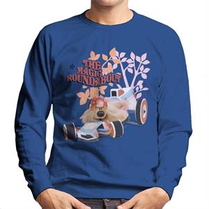 The Magic Roundabout Dougal Race Car Men's Sweatshirt