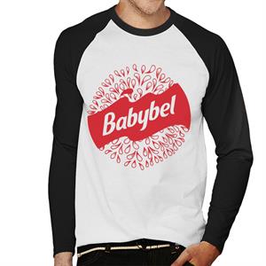 Baby Bel Detailed Droplets Men's Baseball Long Sleeved T-Shirt