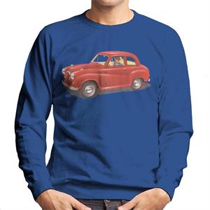 Austin A35 Red British Motor Heritage Men's Sweatshirt