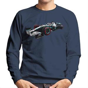 Motorsport Images Mercedes AMG F1 W10 Lewis Hamilton Men's Sweatshirt