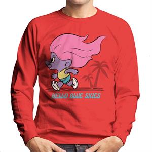 Trolls Hello Blue Skies Men's Sweatshirt