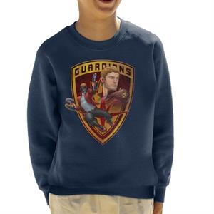 Marvel Guardians Of The Galaxy Star Lord Badge Kid's Sweatshirt