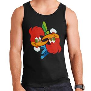 Woody Woodpecker Winnie Question Mark Men's Vest