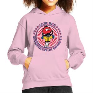 The Magic Roundabout Zebedee Appreciation Society Kid's Hooded Sweatshirt