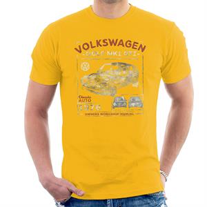 Volkswagen Golf MK1 GTI Owners Workshop Manual Men's T-Shirt