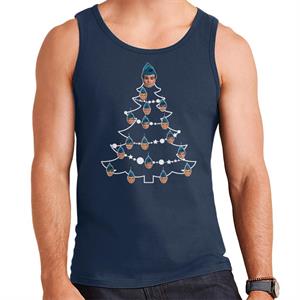 Thunderbirds Christmas Tree Baubles Men's Vest