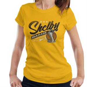 Shelby Logo Garage Performance And Tuning Women's T-Shirt