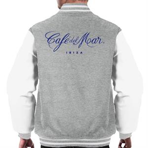 Cafe del Mar Classic Blue Logo Men's Varsity Jacket