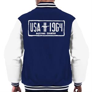 Ford USA 1964 Mustang Country Men's Varsity Jacket