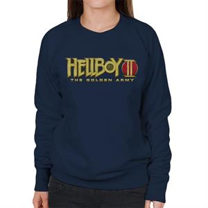 Hellboy II The Golden Army Logo Women's Sweatshirt