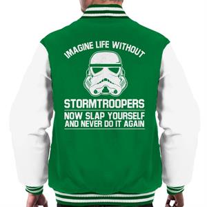 Original Stormtrooper Imagine Life Without Men's Varsity Jacket