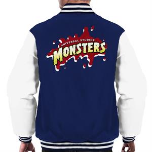 Universal Studios Monsters Blood Logo Men's Varsity Jacket