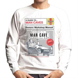 Haynes Man Caves Owners Workshop Manual Men's Sweatshirt