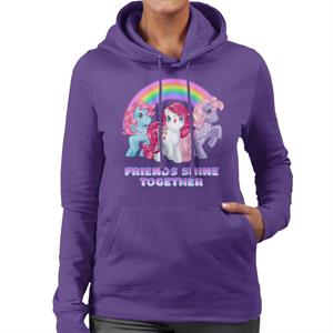 My Little Pony Friends Shine Together Women's Hooded Sweatshirt