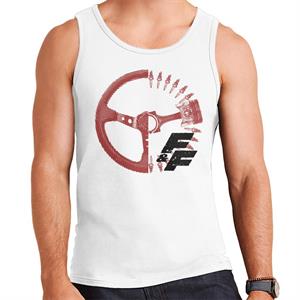 Fast and Furious Driving Wheel X Ray Men's Vest