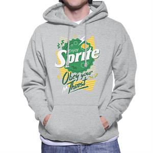 Sprite 90s Bottlecap Obey Your Thirst Men's Hooded Sweatshirt