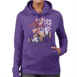 The Magic Roundabout Dougal Race Car Women's Hooded Sweatshirt