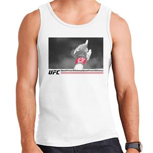 UFC Victory Fight Glove Shot Black Text Men's Vest