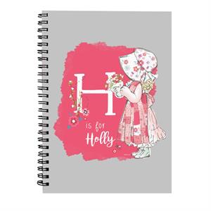 Holly Hobbie H Is For Holly Spiral Notebook