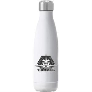 NASA Space Travel Rocket Front View Insulated Stainless Steel Water Bottle