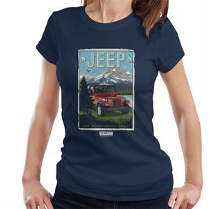 Jeep Mountain For Adventurous Souls Women's T-Shirt