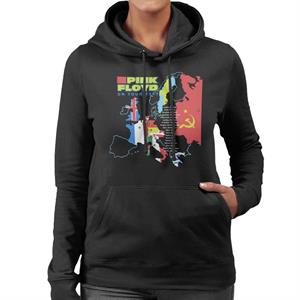 Pink Floyd On Tour 1989 Women's Hooded Sweatshirt