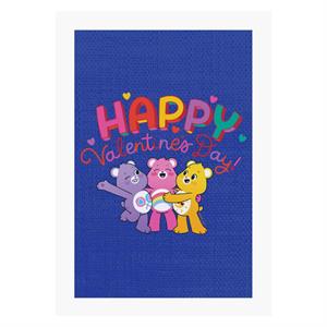 Care Bears Unlock The Magic Happy Valentines Day A4 Print