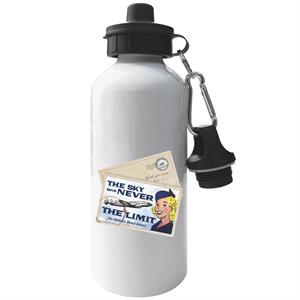 Pan Am The Sky Was Never The Limit Aluminium Sports Water Bottle