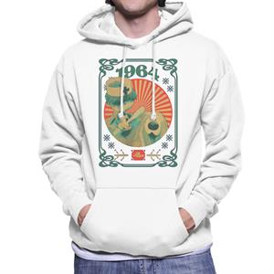 The Magic Roundabout Retro Brush Dougal Men's Hooded Sweatshirt