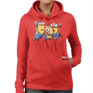 Despicable Me Minions Party Women's Hooded Sweatshirt