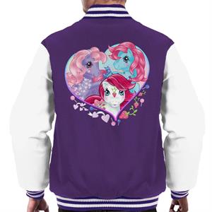 My Little Pony Friendship Love Heart Men's Varsity Jacket